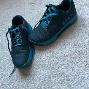 Teal NOBULL trainer+ size 9